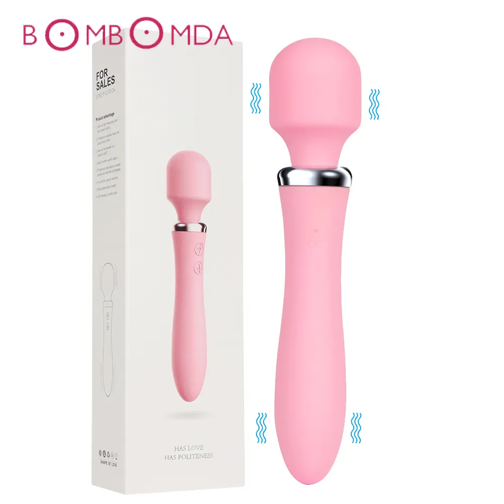 Zauberstab AV Vibrator Für Frauen 10 Geschwindigkeiten Dildo Vibrierender Klitoris Stimulator G-punkt Körper Massager Weibliche Masturbator Erwachsene sexy Spielzeug