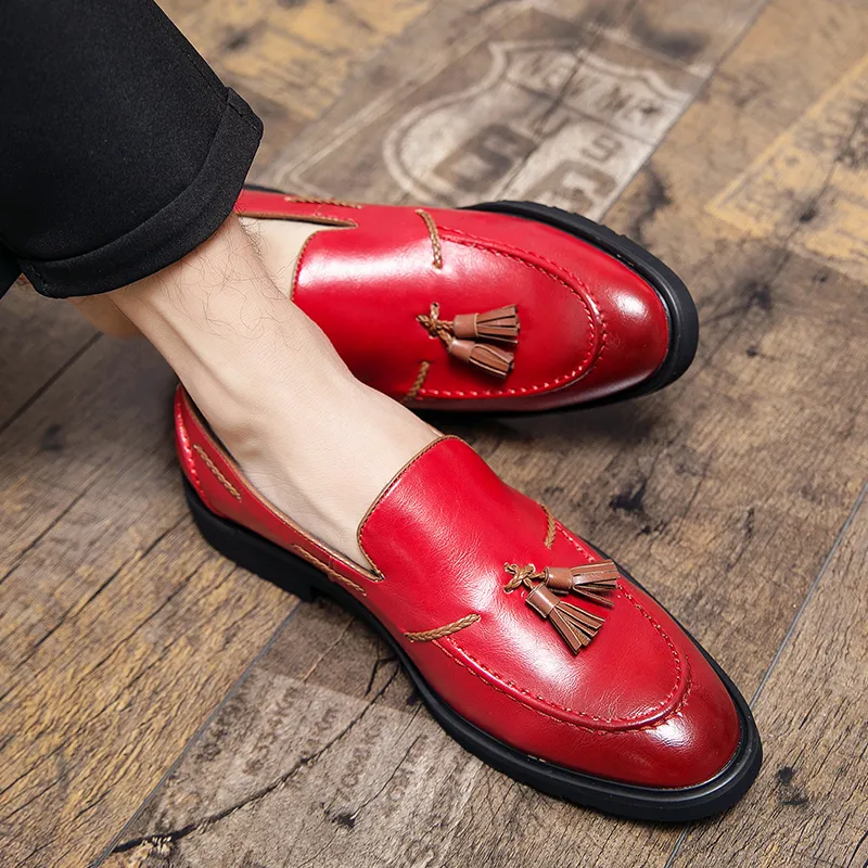 Mocassins hommes haute qualité luxe classique concepteur gland 2022 nouveau confortable fête de mariage formel conduite chaussure Zapatos De Hombre