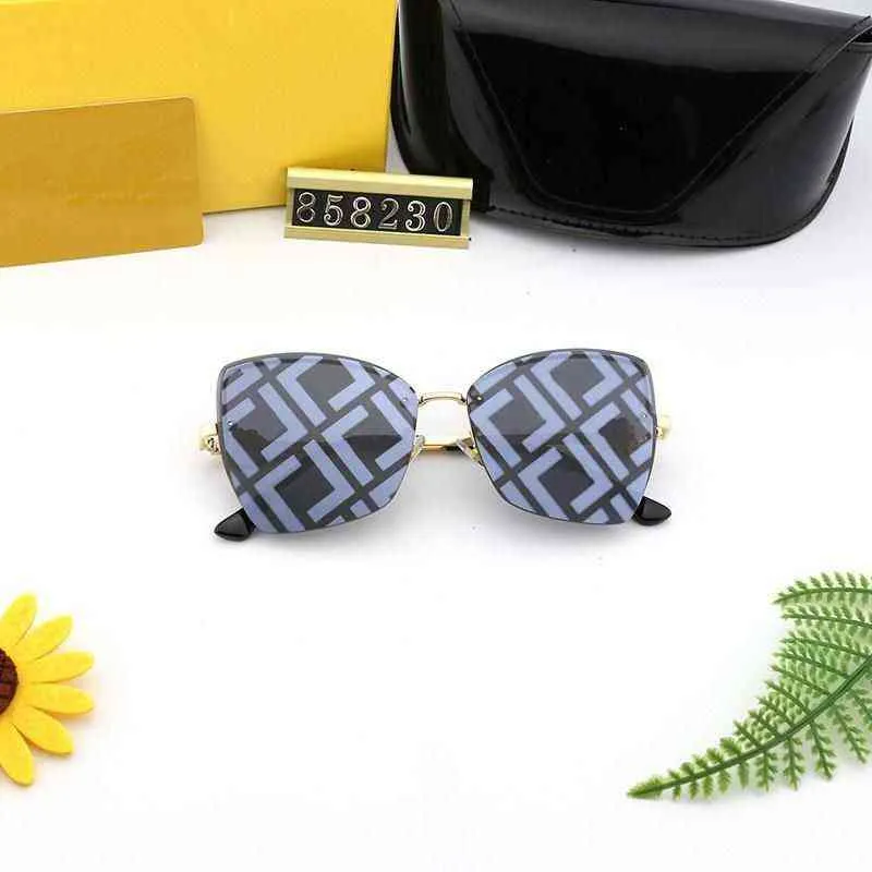 2022 Color Mens Visor Sunglasses Designer Women Sun Glasses Luxury Fashion Driving Sunglasses Women Men Classic Casual Sunglasses F