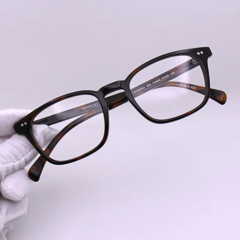 Gafas de sol de moda marcos Diseñador de marca Vintage óptico Eyeglasses Estilo Gafas de tenta de gafas Ov5324u Belo22
