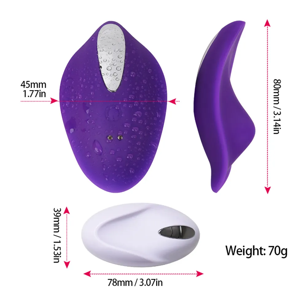 vibrating panties walmart Wearable Panty Vibrator with Remote Control, Panties Vibrating Eggs  Butterfly Vibrators 12 Vibration Patterns main image 1