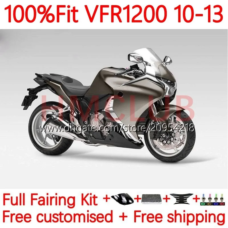 Honda VFR1200F Crosstourer VFR 1200 RR CC F 10-13 15NO.93 VFR1200X VFR-1200 VFR1200 10 11 12 13 VFR1200RR 2011 2011 2012 2013 OEM 페어링 그레이 실버