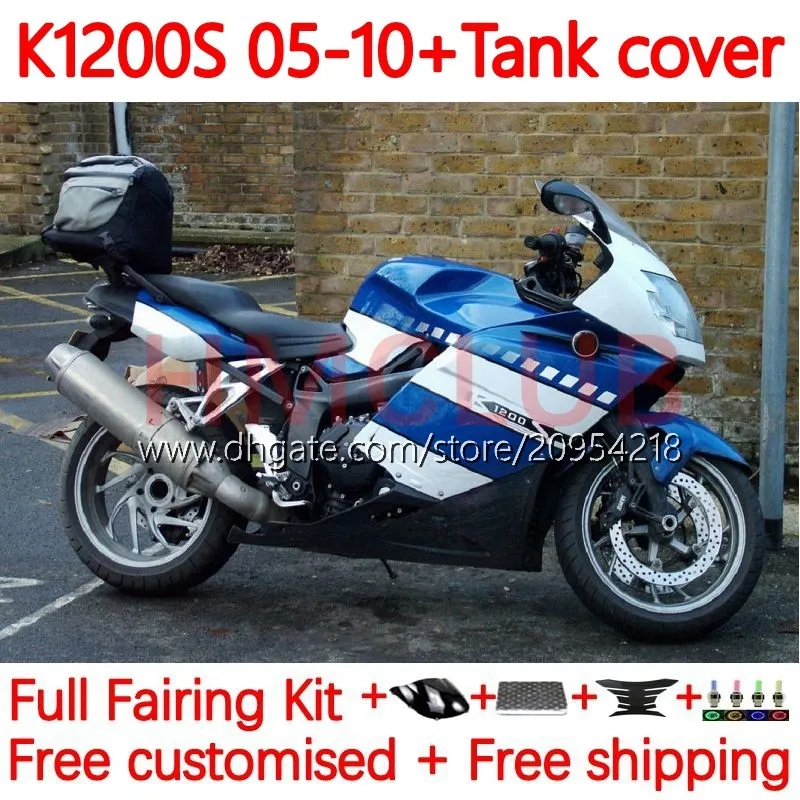 BMW K1200 K 1200 S 1200S K1200S 05 05 06 07 09 10 BODYWORK 153NO.4 K-1200S 2005 2006 2007 2009 2010 K1200-S 05-10モーターサイクルボディホワイトブルーブルーブルー2006 2007 2008 2009 2009 2009 2009 2009 2009 2009 2009 2009 2009 2009