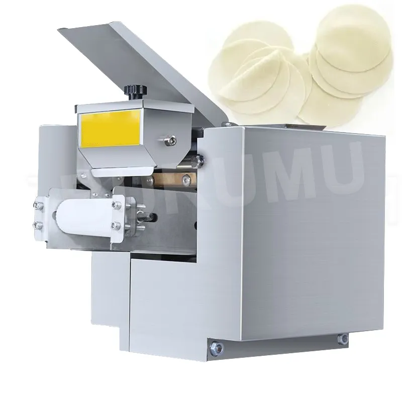 Kommersiella automatiska små rostfritt stål dumpling hudmaskin elektrisk imitation handgjorda dumpling omslag 220v