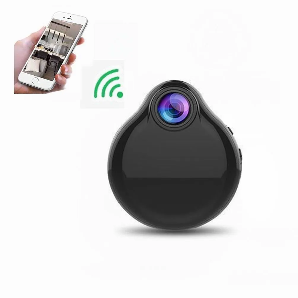 2MP HD 1080P Mini cámara WiFi Cámara de vigilancia con micrófono  incorporado Monitor de bebé para el hogar