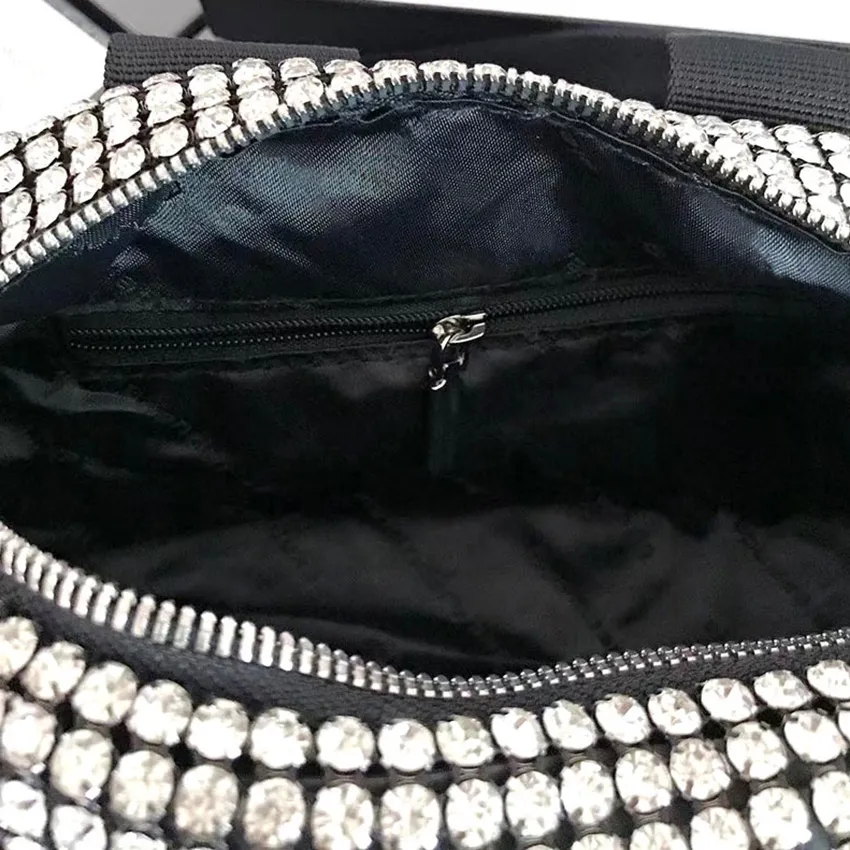 5A+TOP Designer Women Bags Large Capacity Solid Color Diamond Rhinestone Mini Pillow Bag Handbag Travel Bag