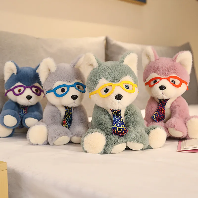 Stuffed Animals toys & plush Cute 25cm husky doll plush toy