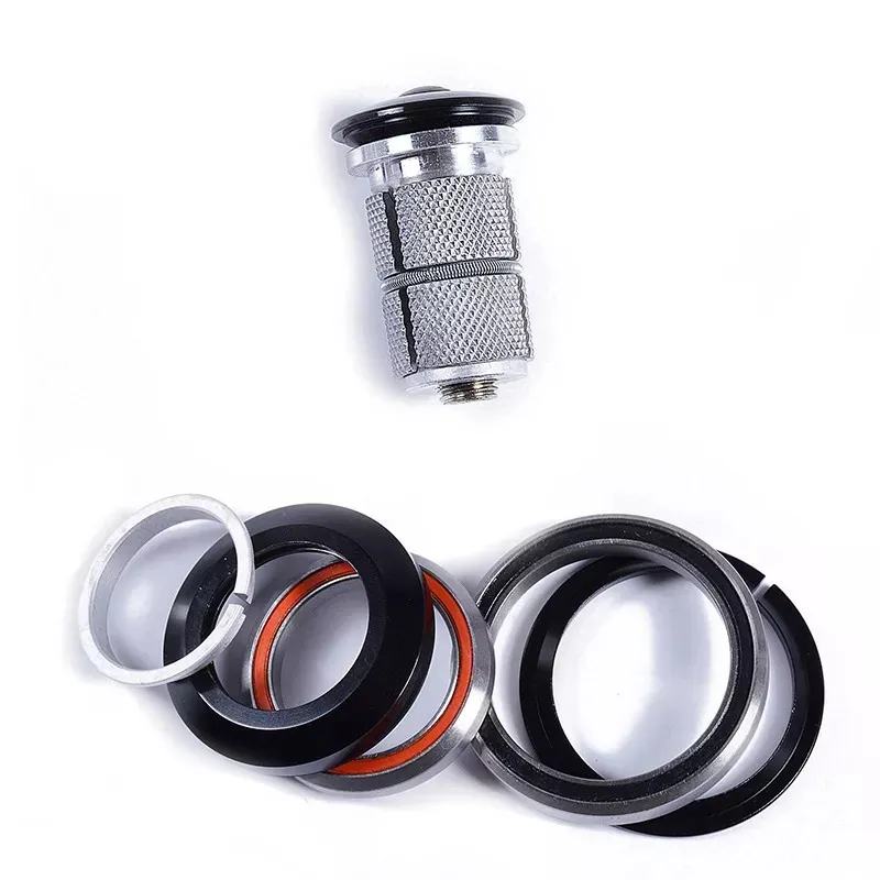 Road/MTB/Gravel Bicycle Headset Steering Tube Aluminum Alloy 1-1/8,1-1/2 Integrated bike Headset H373