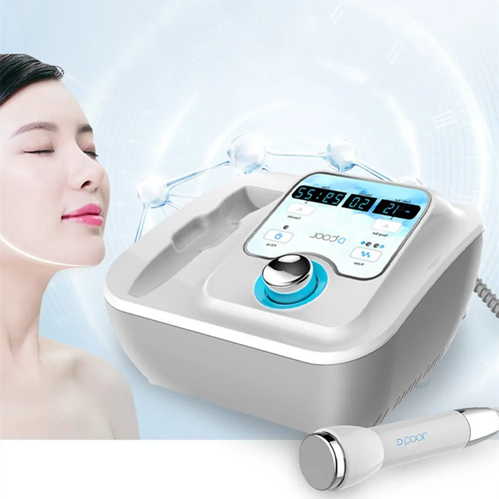 Portable Dream D Cool Skin Rejuvenation Machine Het och cool skönhetsmaskin med EMS -åtdragande mouisturelektroporation