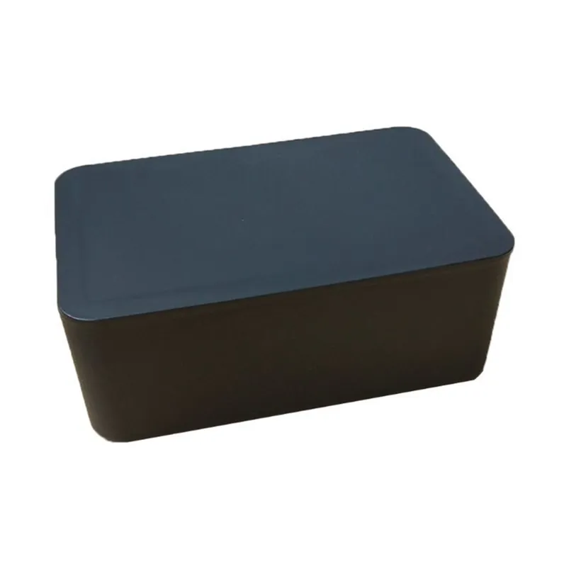 Корпус держателя дозатора влажных салфеток с крышкой черной пылепроницаемой ящики для хранения тканей для домашнего офиса 210326