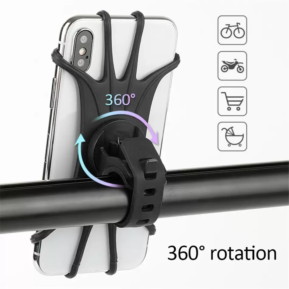 New Arrived Mobile Holder Universal Motorcycle Bike Handlebar Stand Bracket for Smart Phone