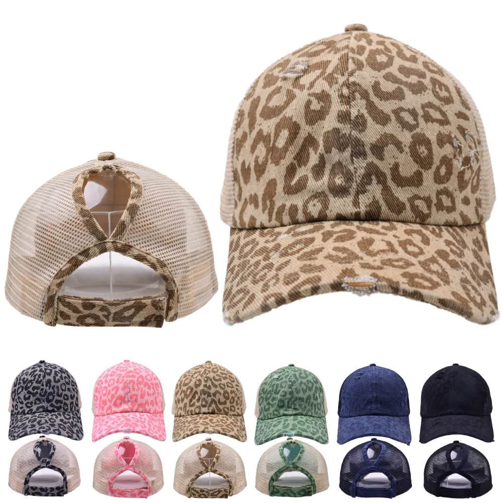 Unisex Leopard Print Zebra Print Baseball Cap Hip Hop Cap Herren Damen Animal Print Sonnenhut Verstellbare Kappe Gorras