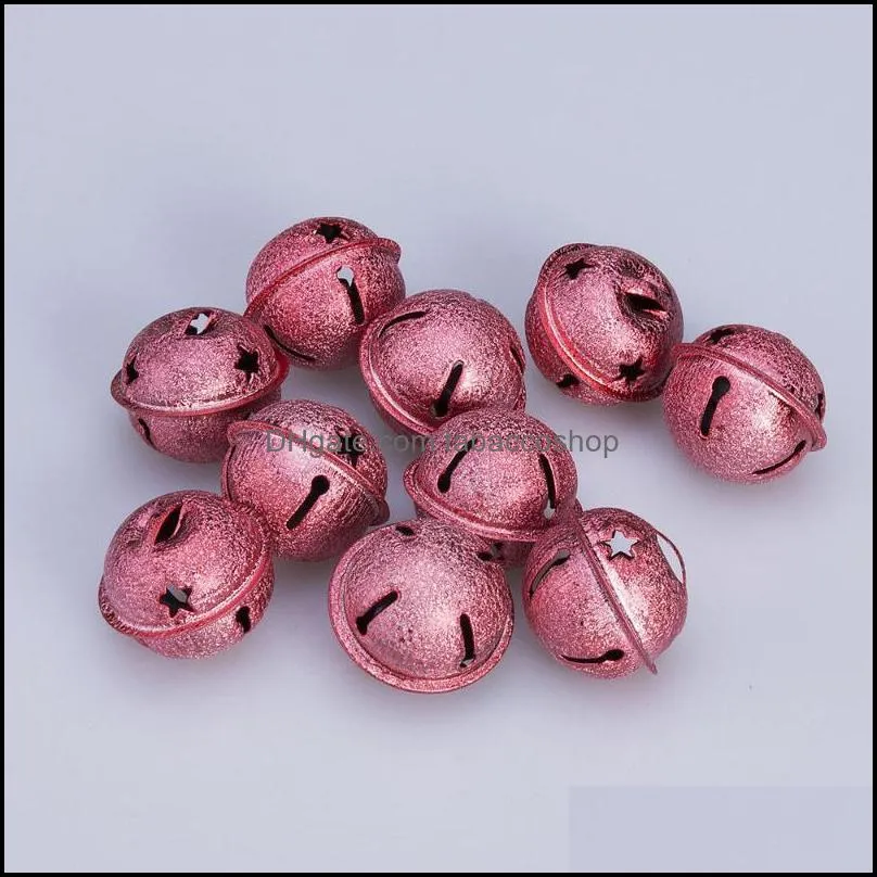 Other Event & Party Supplies 10 Pcs Shiny Jingle Bells Pendant Christmas Decor Bag Charm Wind Chime 30mm