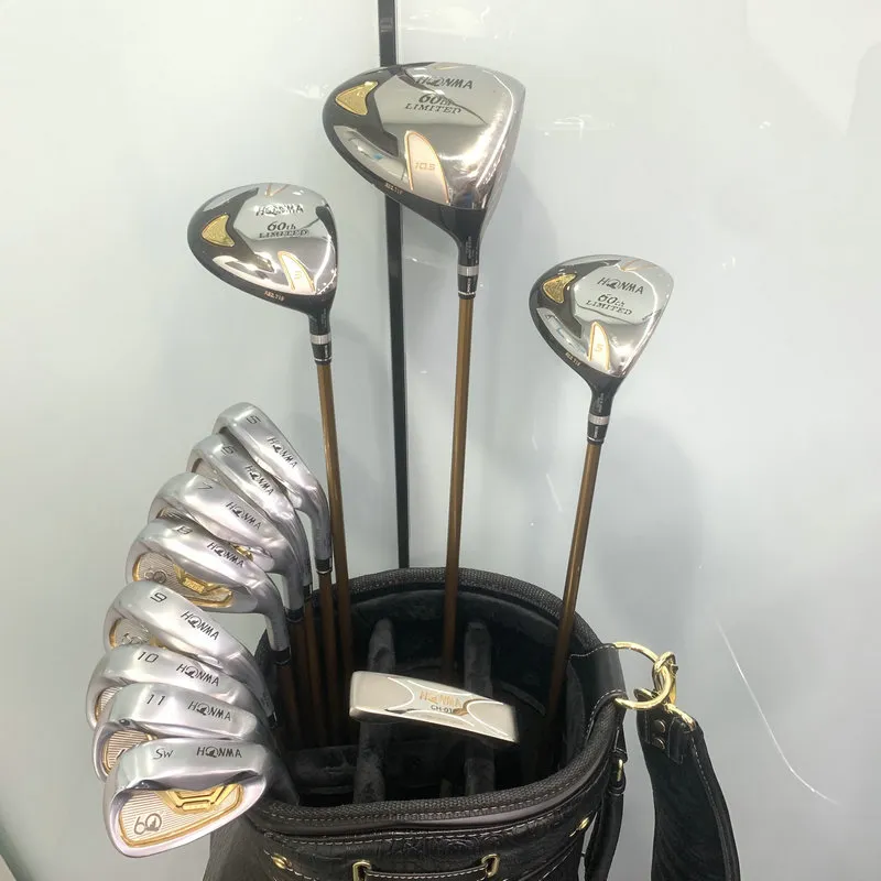 Honma Golf Club 60th Limited 3 Star Mens Set Of Golf Clubs For Junior