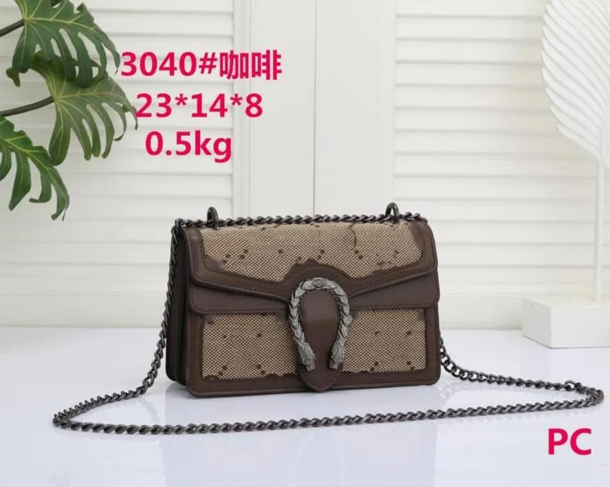 22GG NEW Exquisite Shopping Women Bag Retro Casual GGITY Письмо Женские сумки для плеч женская кожаная сплошная цветовая цепь сумочка
