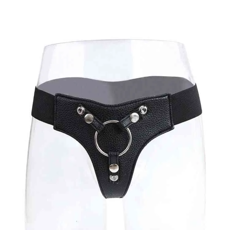 Sex toys masager Vibrator Massager Toy Ninghao Bdsm Bondage Strap Harness for Women Leather Belt Dildo WV1K