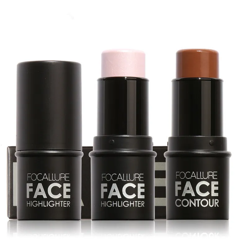 Makeup Highlighter Face Contour Pen 4 Colors Face Concealer Contouring Bronzer Brighten