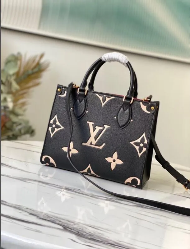 Louis Vuitton 34cm Womens Handbags Flower Ladies Composite Tote Leather ...