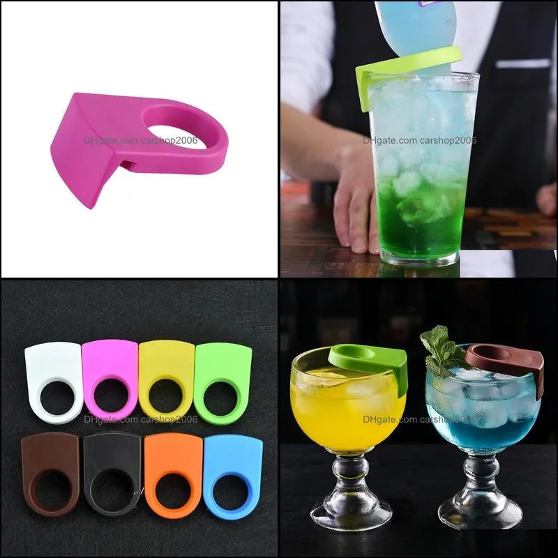 drinks bottle buckle holders tools beer cocktail glass snap bar drink clips clasp pae10536