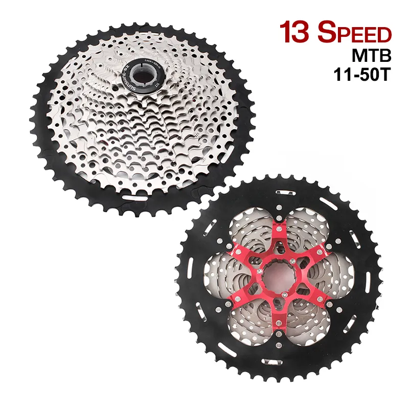 Ruedas libres de bicicleta de montaña de 13 velocidades Cassette 11-50 dientes HG volante de bicicleta MTB para SHIMANO SRAM