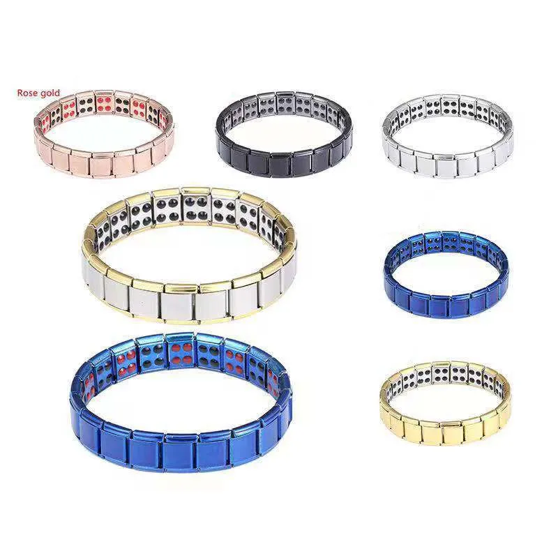 Stainless Steel Magnetic Tourmaline Link Magnetic Therapy Bracelet For Men  Energy Saving Bangle For Slimming And Health Care From Carshop2006, $5.07 |  DHgate.Com