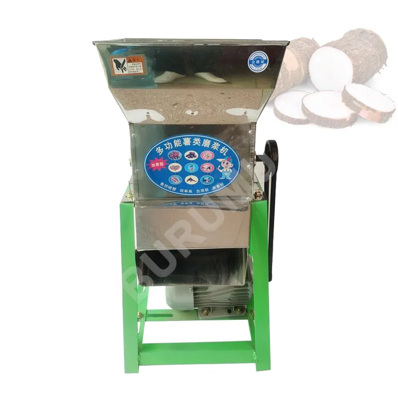 Yam Cassava Grinder Machine Commercial Starch Extractor 800kg/H Lotus