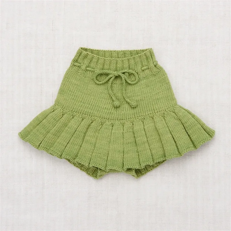 EnkeliBB Kids Girls Knit Summer Crochet Mini Skirt With
