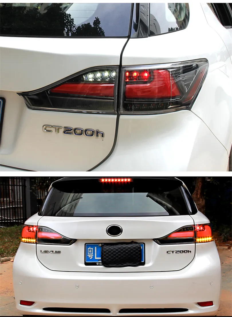 Lexus CT200H 2011 2024 LED Taillights Bright Turn Signal