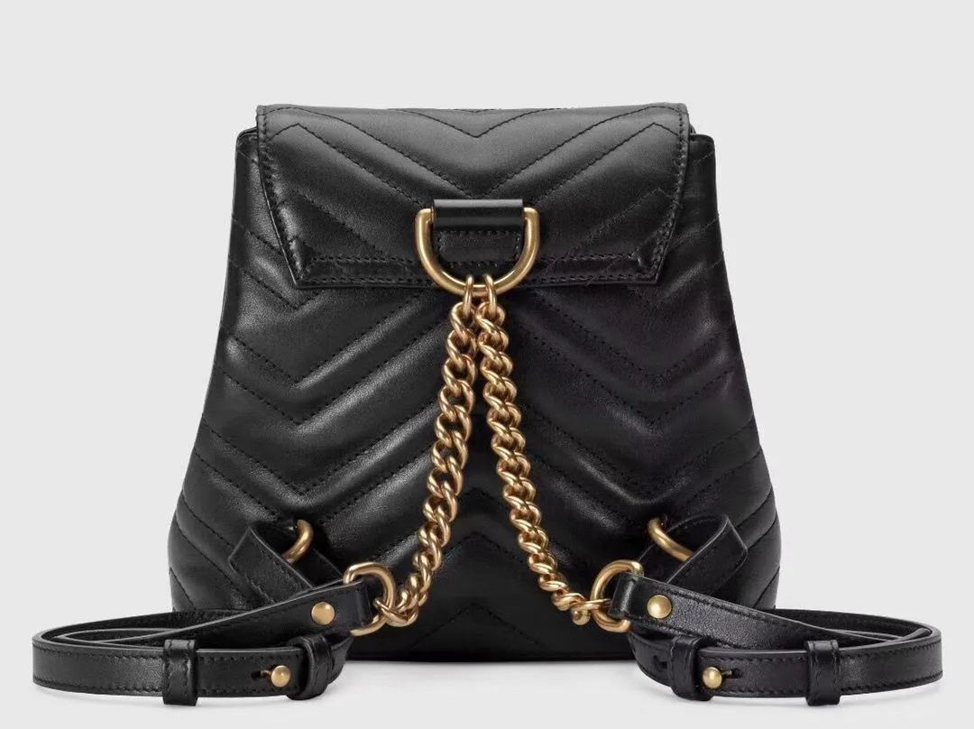 PARTE SUPERIOR. 528129 Marmont Mini Backpack Designer Women Bag Bag Bags