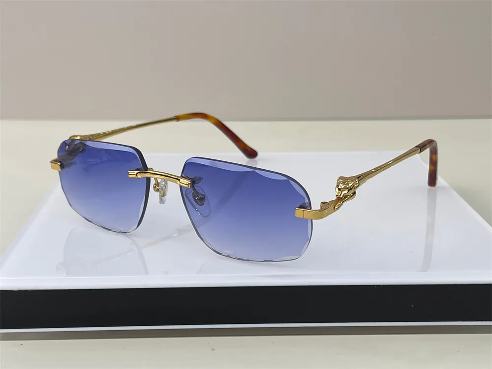 – Gafas de aviador con lentes transparentes tipo espejo y marco metálico  estilo retro
