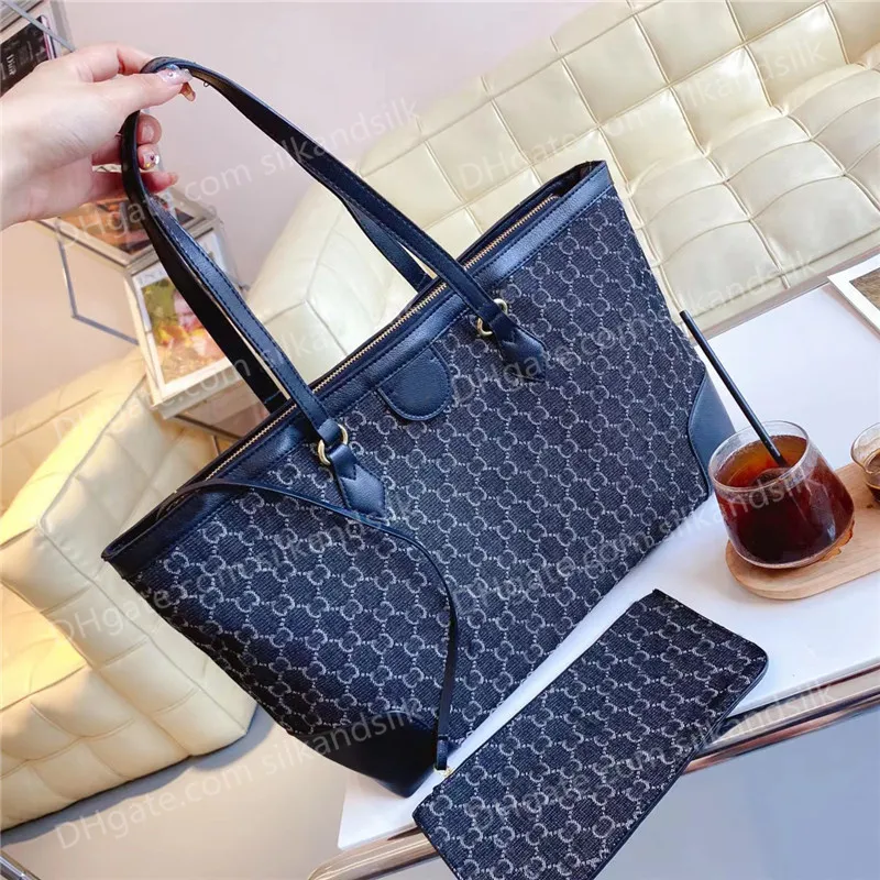 Luxury Designer Womens Tote Bags One Shoulder Bags Composite Purse