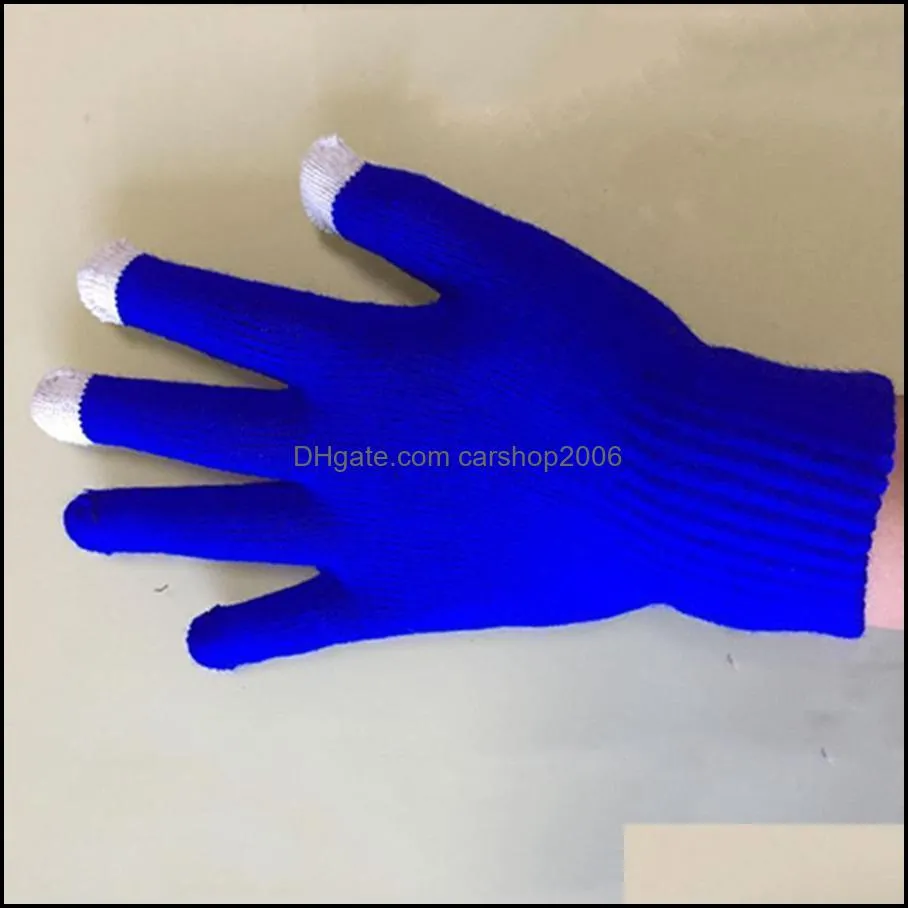 touch screen gloves men women winter warm mittens female winter full finger stretch comfortable breathable warm glove