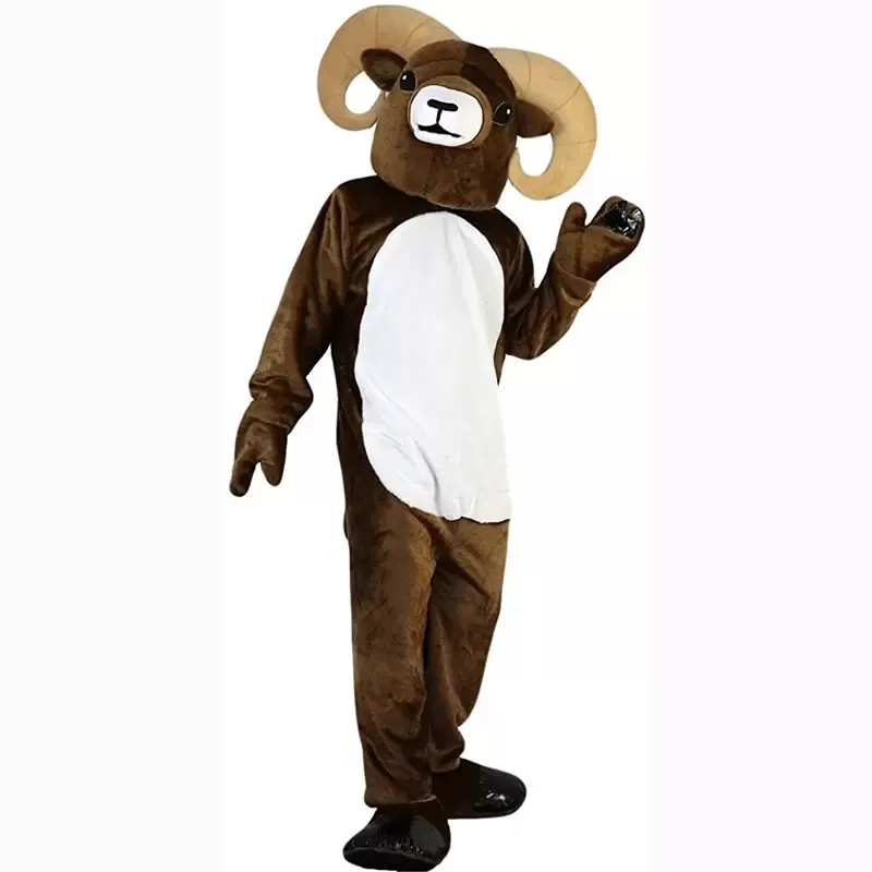 Costume de mascotte d'antilope de Pâques Halloween Noël Fantaisie Fête Personnage de dessin animé Costume Adulte Femmes Hommes Robe Carnaval Unisexe Adultes