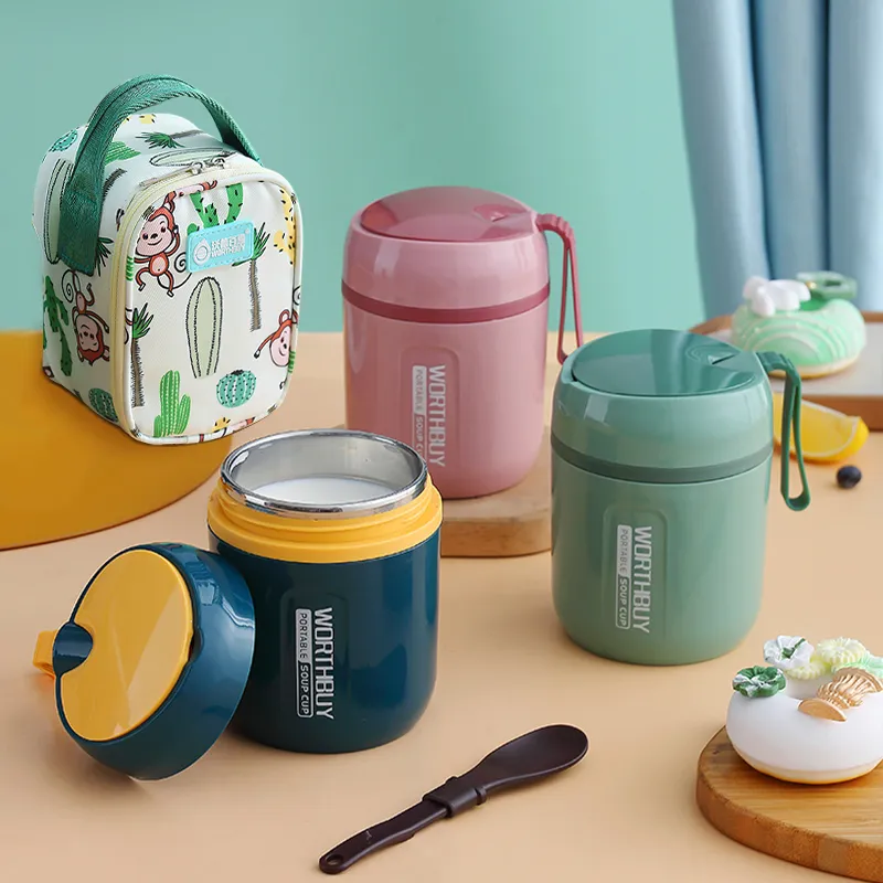 WORTHBUY Mini Thermal Lunch Box For Kids School Bento Lunch Box 188  Stainless Steel Food Container LeakProof Lunch Container 220727 From  Xing10, $12.44