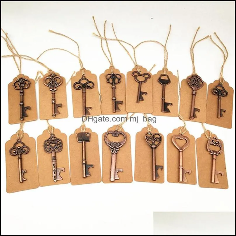 key to my heart bottle opener assorted vintage skeleton key openers antique copper wedding favors birthday party gifts