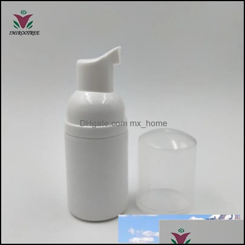 200pcs 1Oz 30ml BPA Free Foaming Bottles Plastic Mini Foam Refill Bottle Soap Dispenser for Cleaning, Travel, Cosmetics