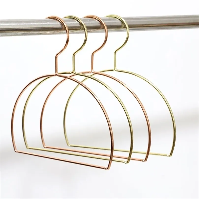 10 stks/partij Multifunctionele Sjaal Riem Ronde Kleerhangers Ijzer Ronde Hangers Creatieve Sjaal Hangers Metalen Ronde Hanger OK 1101 220408