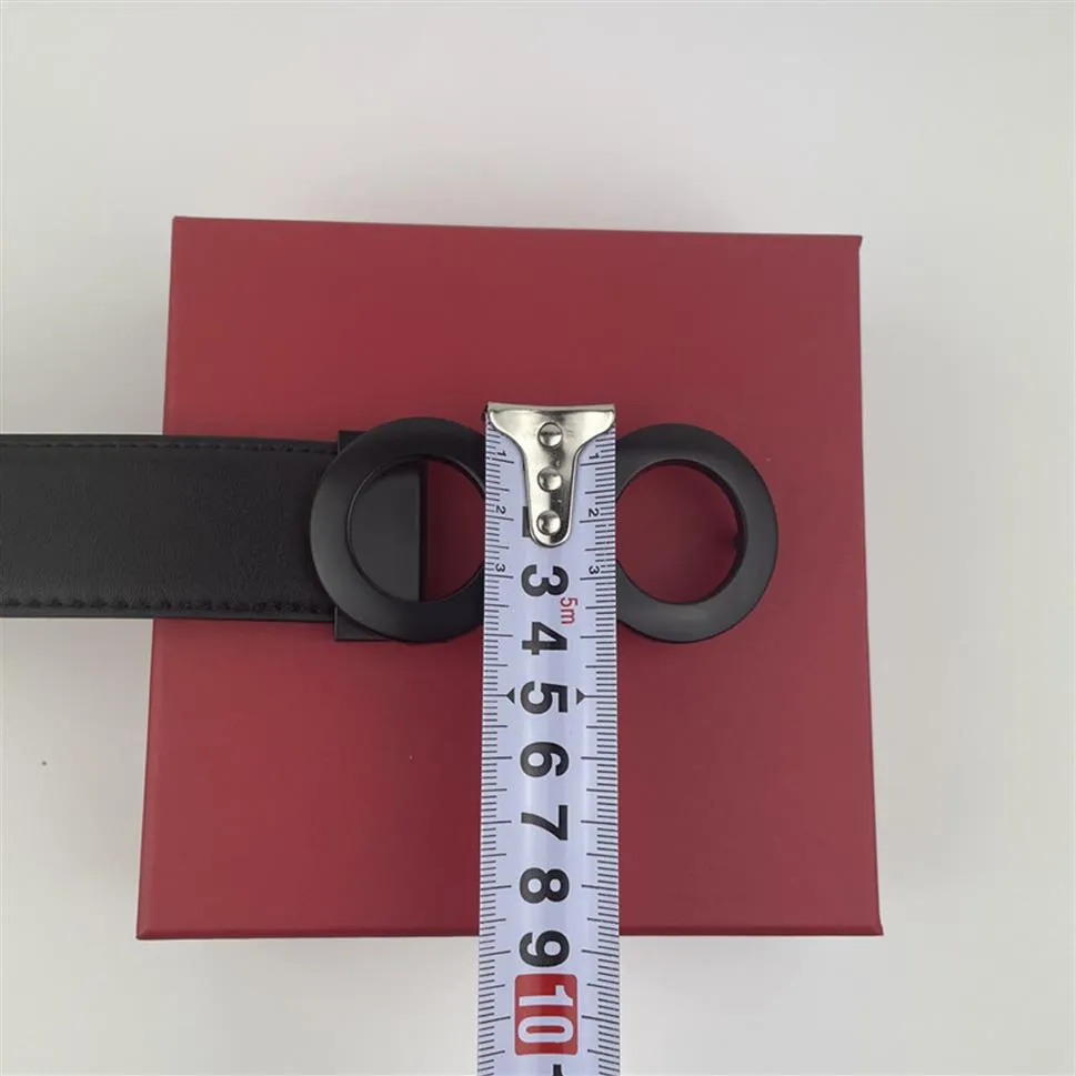 Fashion Luxury Belt Men and Women Glifty Buckle Designer Belts 4 Colors Classic 3,8 cm de largura Box294s