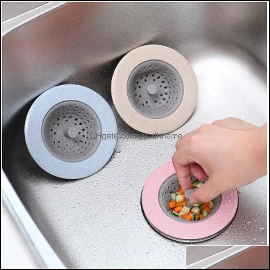 Under-Sink & Countertop Filtration Kitchen sewer sink floor drain cover anti blocking filter screen bathroom hair filter