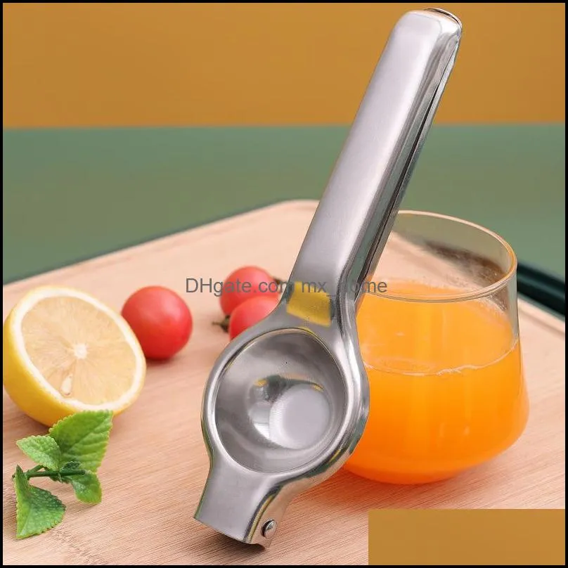 stainless steel lemon fruits squeezer orange hand manual juicer kitchen tools lemon-juicer-orange queezer juice fruit pressing