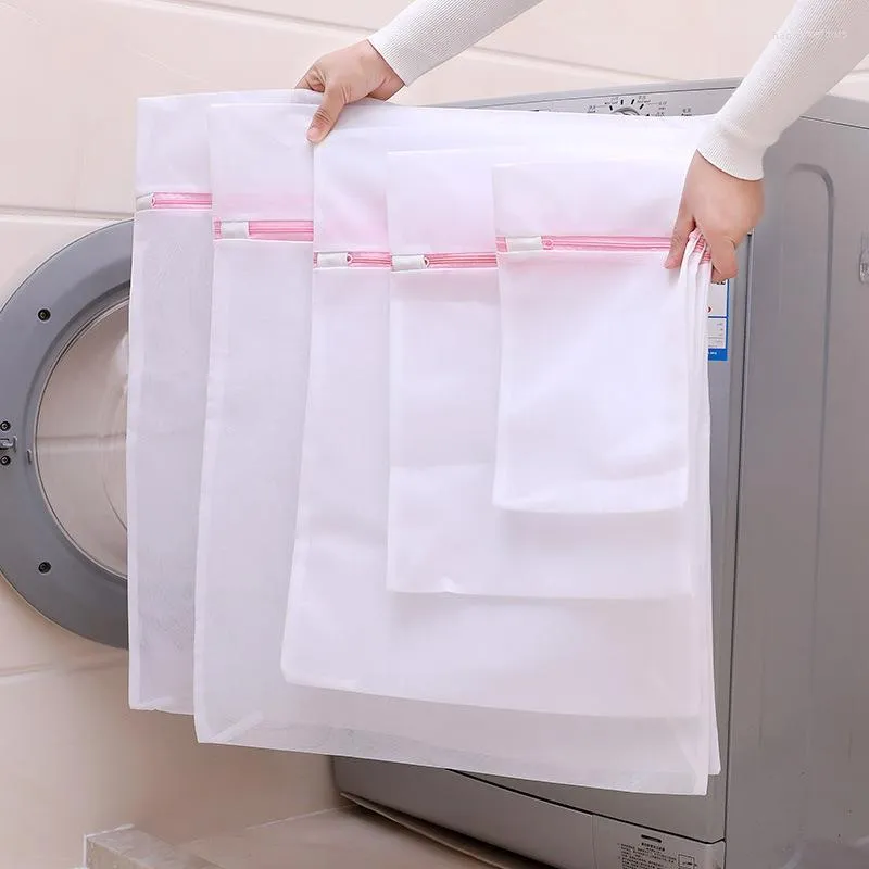 Drobne poliestrowe torby z pralni z pralni siatki do mycia kosza na bieliznę pralki ubrania stanika organizator ochrony