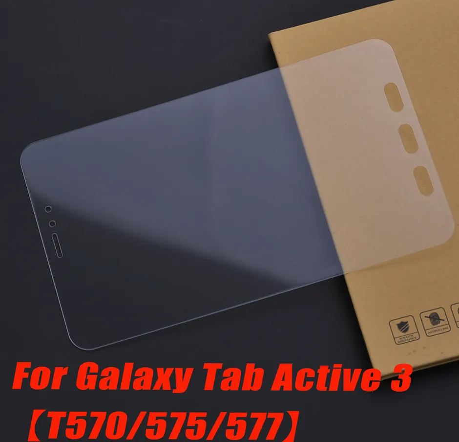 Protecteur d'écran pour tablette Samsung Galaxy Tab Active 3 Active3 T570 T575 T577, film en verre trempé 9H