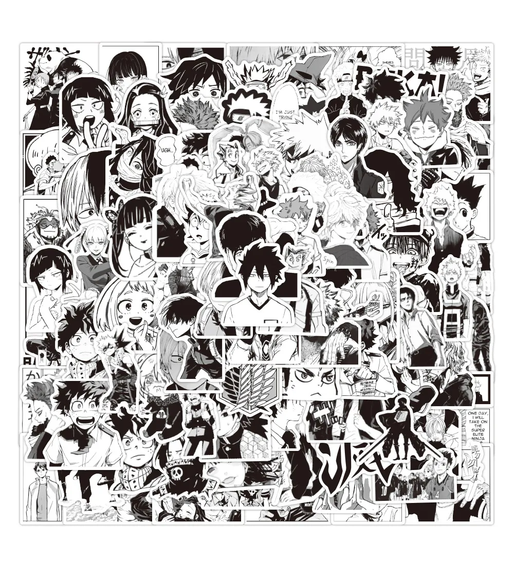 Stick It to Thirst: How Anime Stickers Transform Your Water Bottle Game