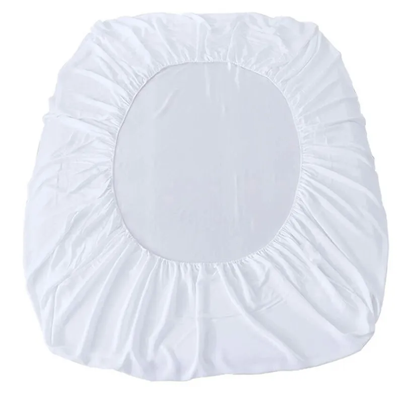 White Bedspread Waterproof Mattress Cover Home el Couvre Lit Sheet TwinFullQueenKing Size Y200417