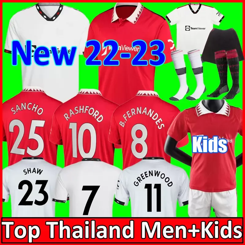 Soccer Jersey Rashford 2023 Camisa De F tbol Man Utd Pogba Cavani B 