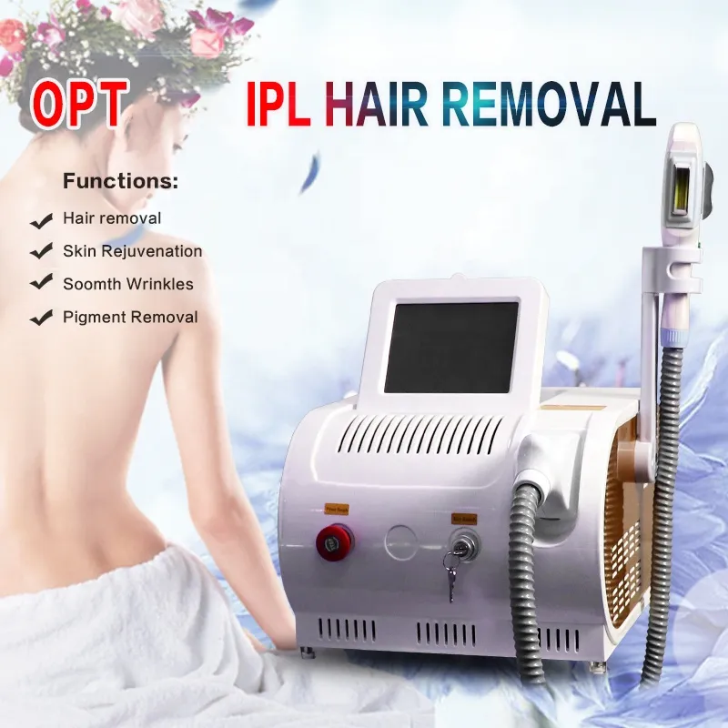 Depilazione permanente IPL OPT Altre apparecchiature di bellezza 480nm 530nm 640nm Macchina per la rimozione dell'acne del punto di ringiovanimento della pelle