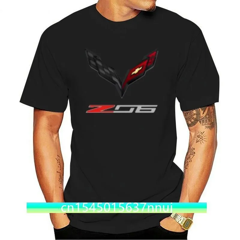 C7 Z06 Corvette Race Proven Tee TShirt Black Cotton 220702