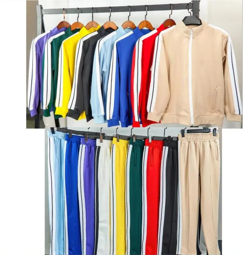 Conjunto para hombre para mujer Trajes de chándal Sudaderas Trajes Hombres Retro Casual Pista Traje de sudor Abrigos Diseñadores Chaquetas Sudaderas con capucha Pantalones Ropa deportiva Clásico de alta calidad