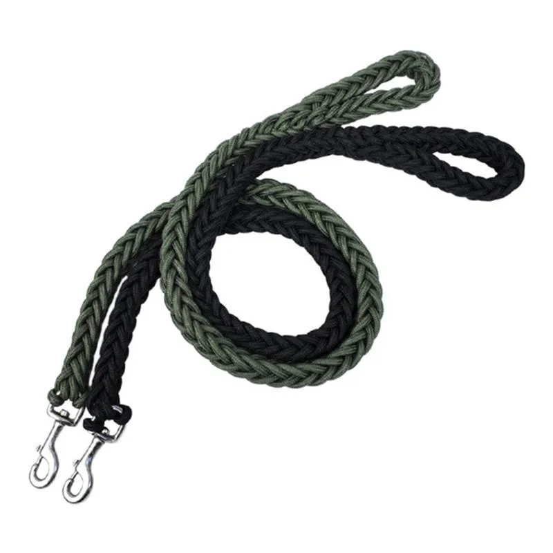 Dog Collars leashes115cmリーシュロープ強いねじれたペット鉛濃厚8鎖屋外製品