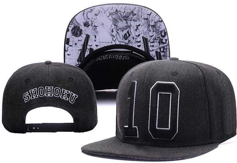 populaire SHOHOKU Snapbacks pas cher Boutique Pour Cartoon Snapbacks Chine Snapback Caps Chapeaux Entraînement Sportif Dropshipping Accepté Réglable sexy